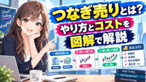 つなぎ売りとは?やり方とコストを図解で解説