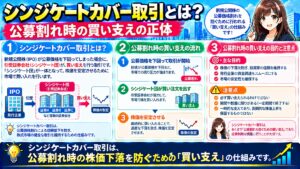 シンジケートカバー取引とは?公募割れ時の買い支えの正体