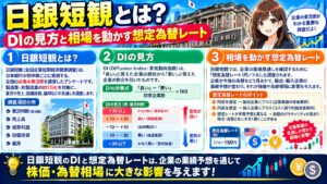 日銀短観とは?DIの見方と相場を動かす想定為替レート