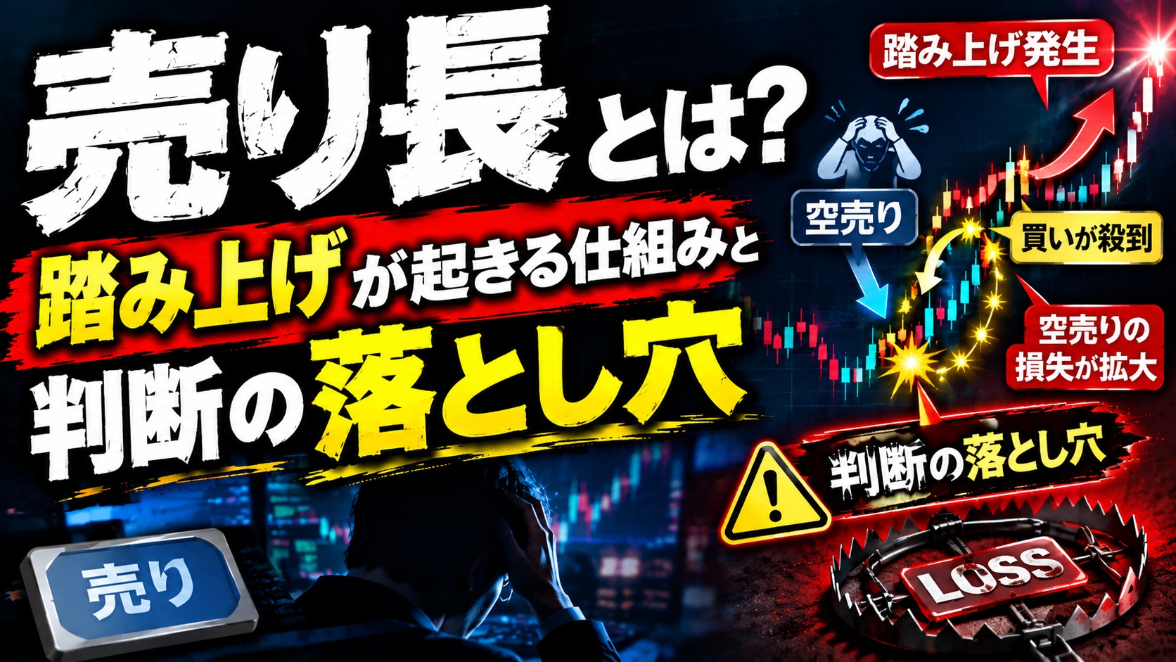 売り長とは？踏み上げが起きる仕組みと判断の落とし穴