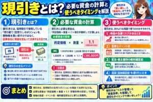 現引きとは?必要な資金の計算と使うべきタイミング