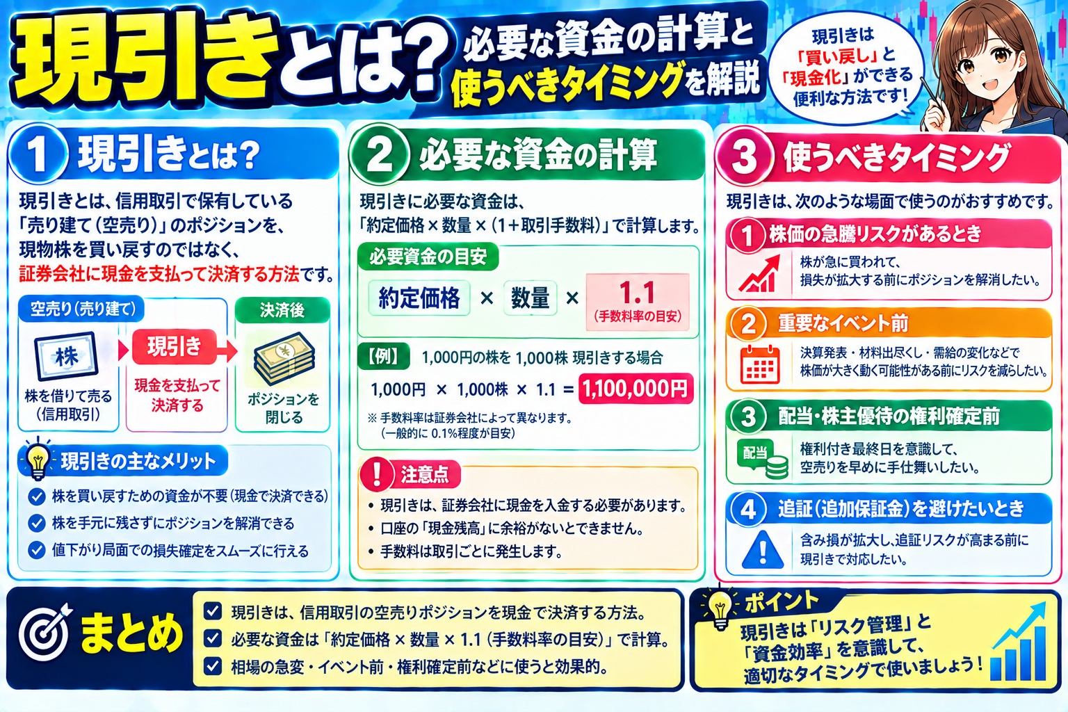 現引きとは？必要な資金の計算と使うべきタイミング