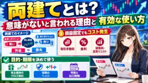 両建てとは?意味がないと言われる理由と有効な使い方