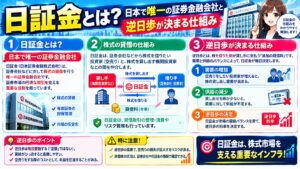 日証金とは?日本で唯一の証券金融会社と逆日歩が決まる仕組み