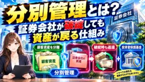 分別管理とは?証券会社が破綻しても資産が戻る仕組み