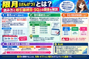限月とは?読み方と取引最終日・SQとの関係を解説