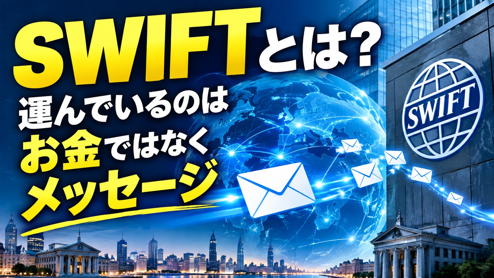 SWIFTとは？運んでいるのはお金ではなくメッセージ