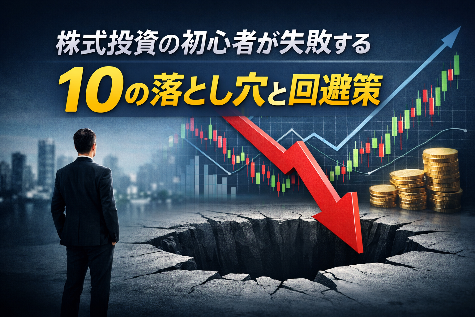 株式投資の初心者が失敗する10の落とし穴と回避策