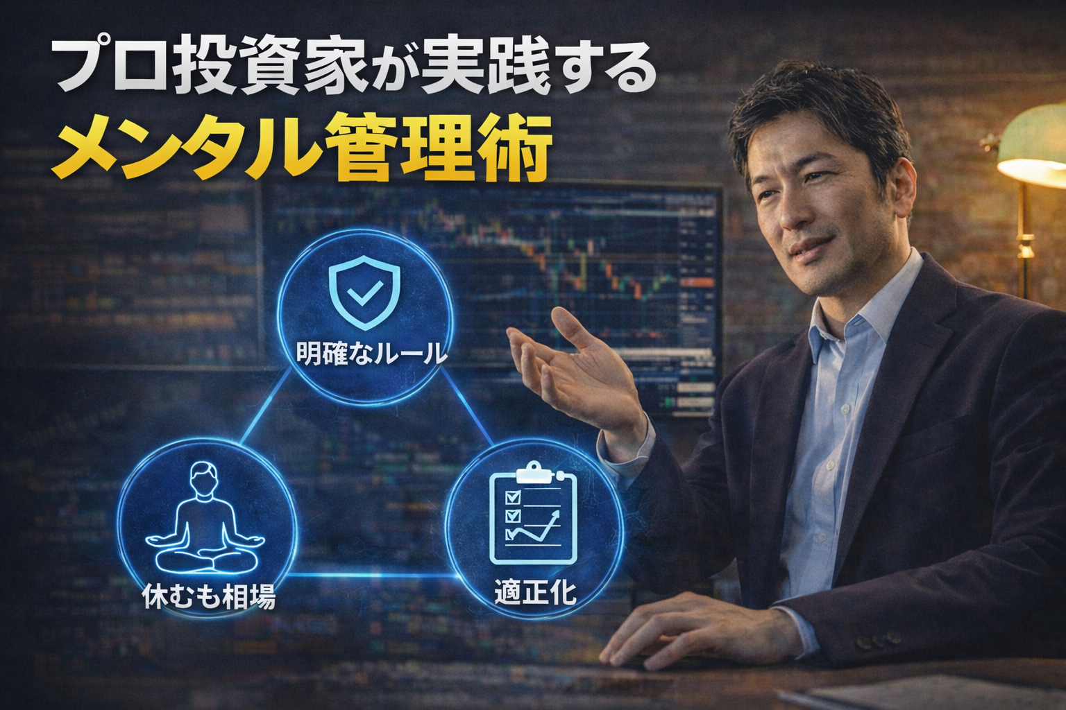 プロ投資家が実践するメンタル管理術