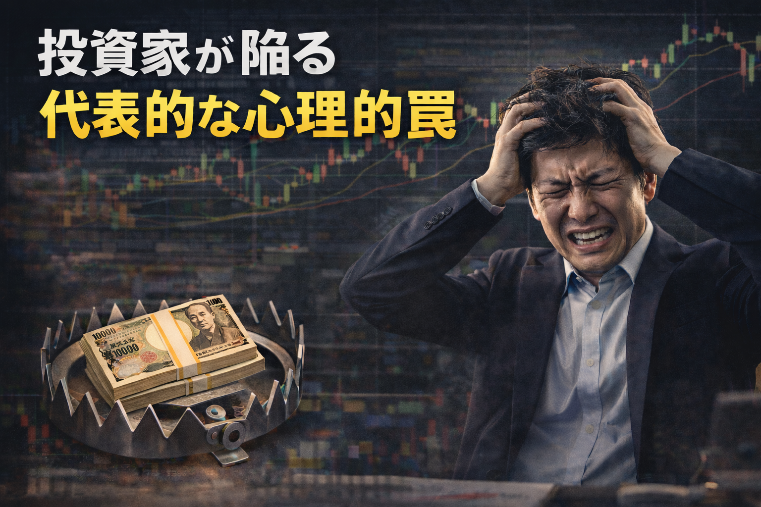 投資家が陥る代表的な心理的罠