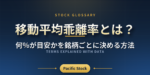 移動平均乖離率とは？何％が目安かを銘柄ごとに決める方法