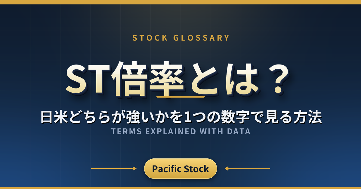 ST倍率とは?日米どちらが強いかを1つの数字で見る方法