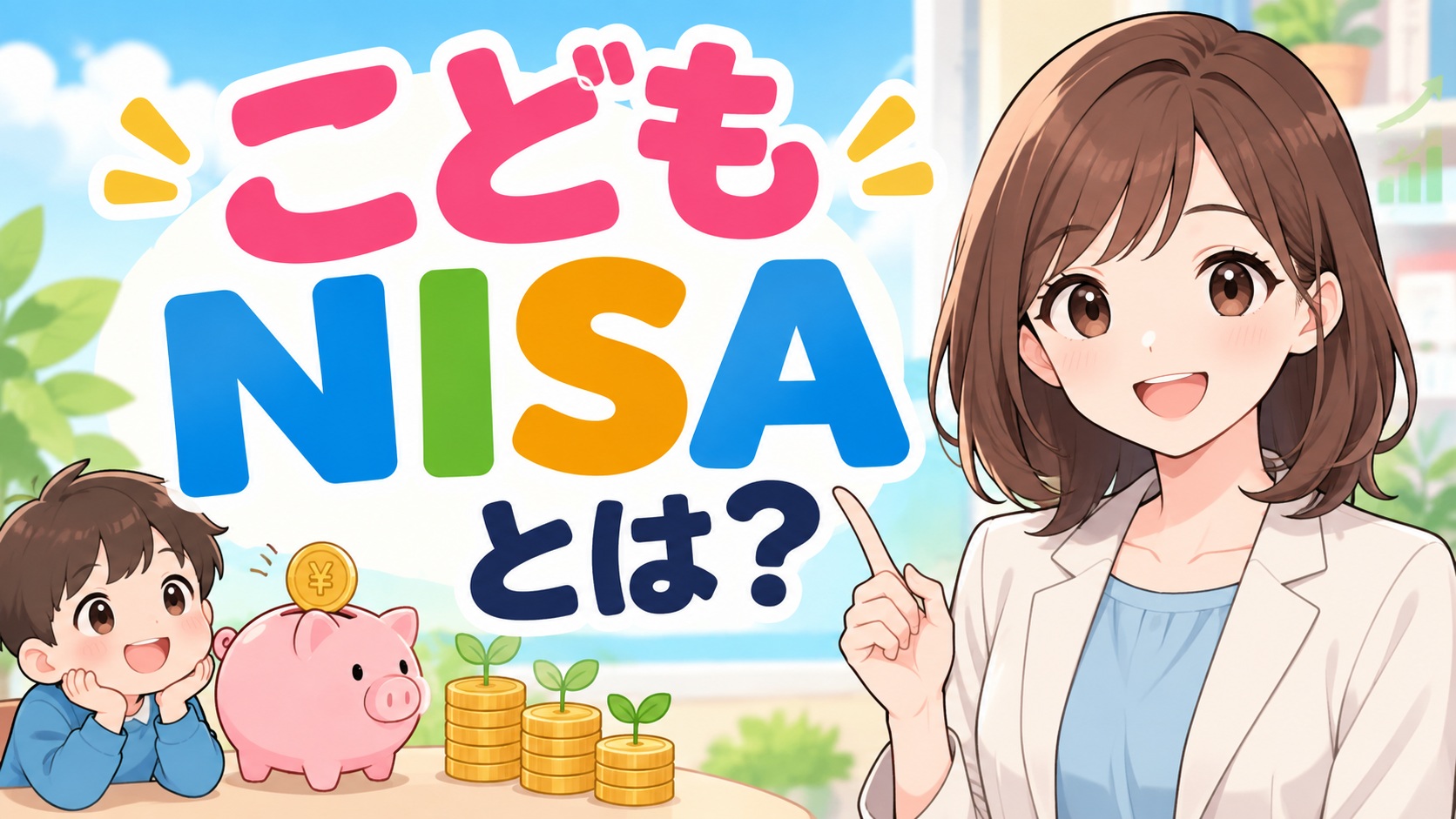 こどもNISAとは?2027年開始の制度内容・ジュニアNISAとの違い・口座開設方法を徹底解説