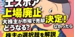 エスポア上場廃止決定！大株主が市場で売却しなかったらどうなる？株主の選択肢を解説
