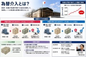 為替介入とは?決めるのは日銀ではない|過去最大11.7兆円が3か月で戻された検証